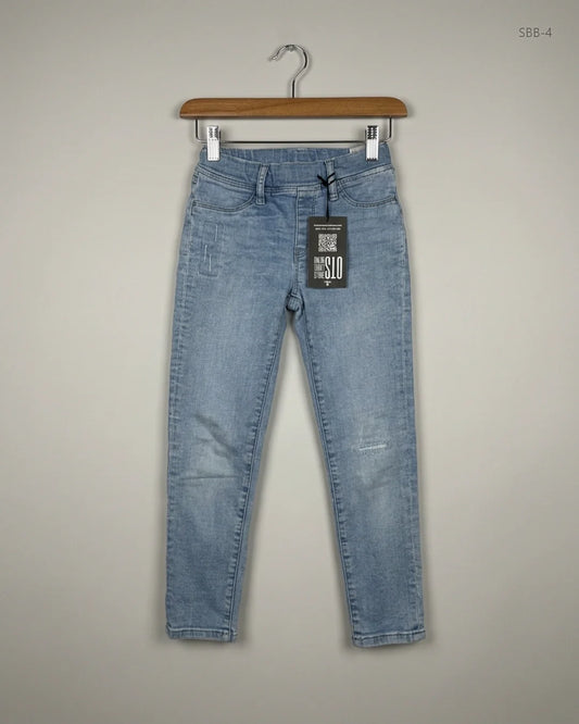 Boys Summer Bottoms | UNI QLO | Preloved Branded | LightBlue Cotton | Premium | OTS Thrift Store Islamabad Pakistan