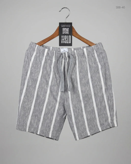 Secondhand Branded Boys Summer Bottoms by F&F, Gray Cotton fabric, Premium condition, for Boys - Online Thrift Shop Karachi Pakistan