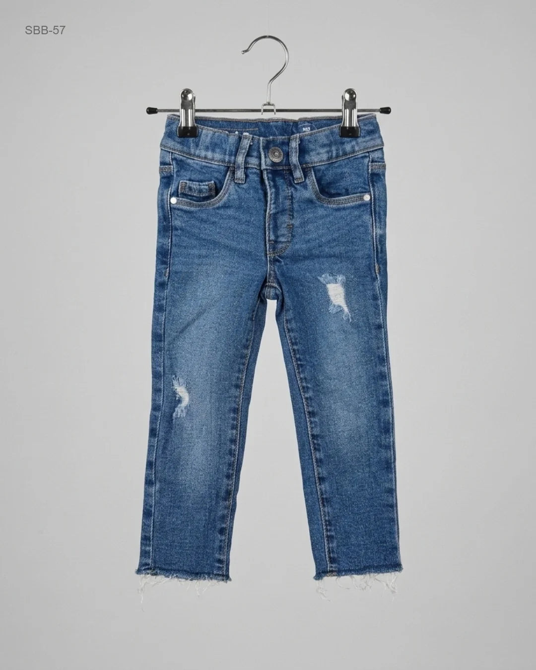 UK Imported secondhand Boys Summer Bottoms - LAB brand, Blue DENIM, Premium condition, for Boys - Online Thrift Store Karachi Pakistan