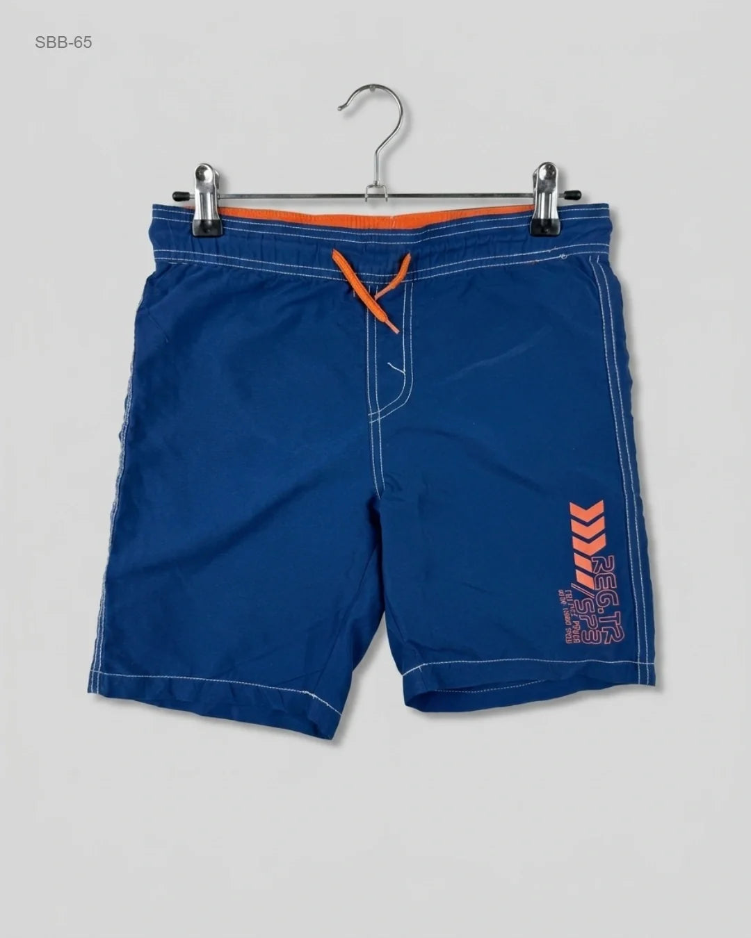 Preloved Premium Boys Summer Bottoms by TEENS MENS, Blue Polyester for Boys - OTS Thrift Shop Karachi Pakistan