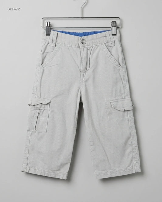 UK Imported secondhand Boys Summer Bottoms - Topolino brand, OffWhite Cotton, Premium condition, for Boys - Online Thrift Store Islamabad Pakistan
