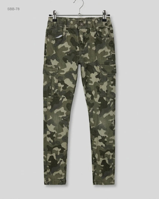 Boys Summer Bottoms | THERE HERE | Preloved Branded | Army Green Cotton | Premium | OTS Thrift Store Karachi Pakistan