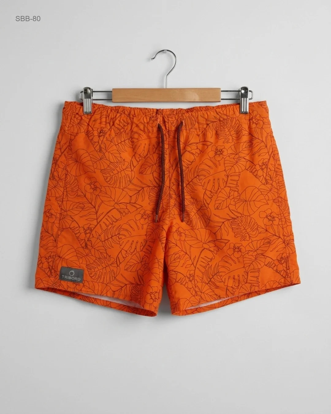 Secondhand Branded Boys Summer Bottoms by DECATHLON, Orange Cotton fabric, Premium condition, for Boys - Online Thrift Shop Islamabad Pakistan