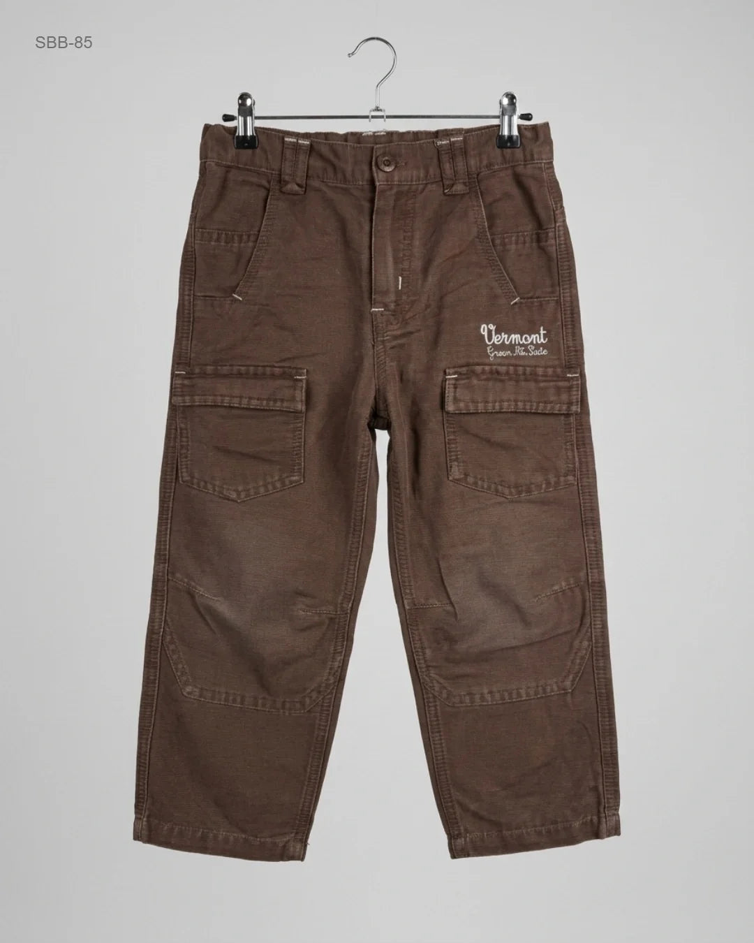 Shop Premium Boys Summer Bottoms by PRINATAL | Preloved Branded Clothes | Brown Cotton | Boys | OTS Thrift Store Lahore Pakistan