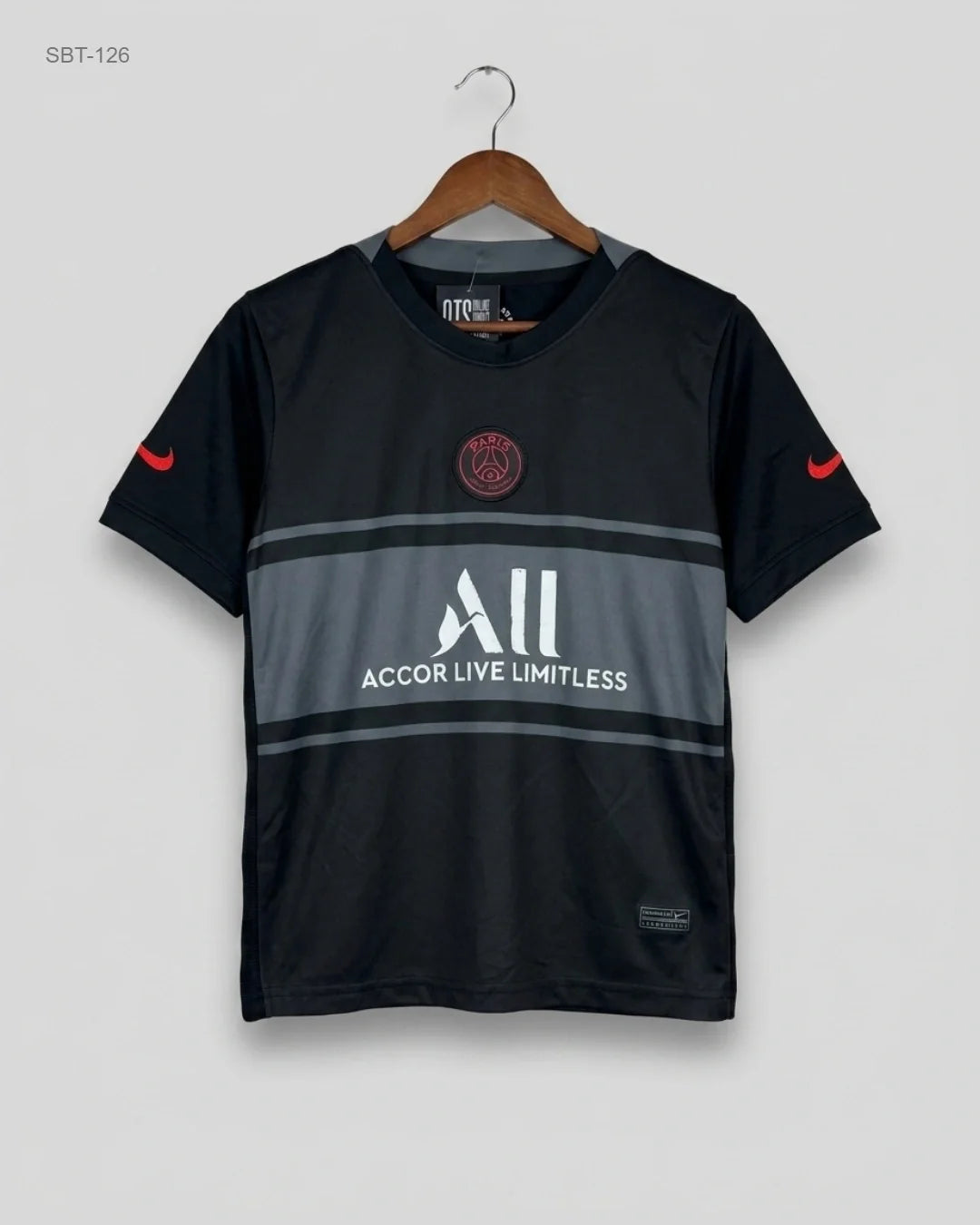 Shop Premium Boys Summer Tops by NIKE | Preloved Branded Clothes | Black Polyester | Boys | OTS Thrift Store Islamabad Pakistan