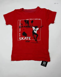 DUNNES STORE Red Boys Summer Tops (SBT-13)