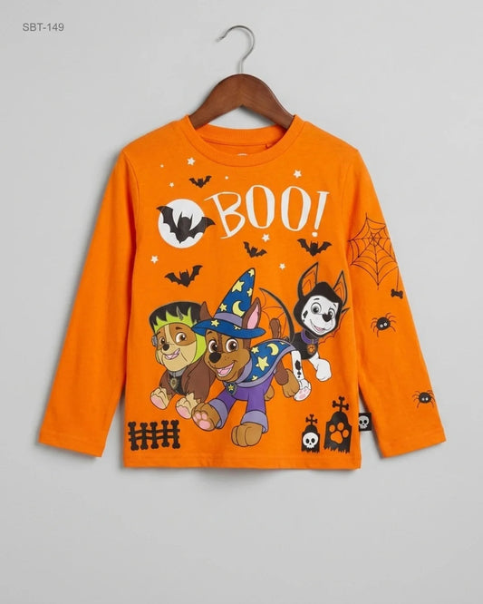 Secondhand Branded Boys Summer Tops by PATROL, Orange Cotton fabric, Premium condition, for Boys - Online Thrift Shop Lahore Pakistan