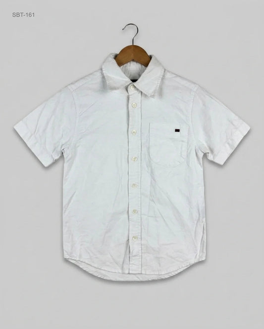 Shop Premium Boys Summer Tops by CAP HORN | Preloved Branded Clothes | White Cotton | Boys | OTS Thrift Store Karachi Pakistan