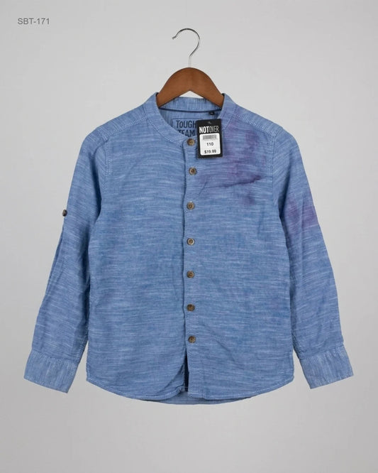 Premium Condition Boys Summer Tops | Preloved PALOMINO | Blue Cotton | Thrift Shop for Boys Islamabad Pakistan | OTS
