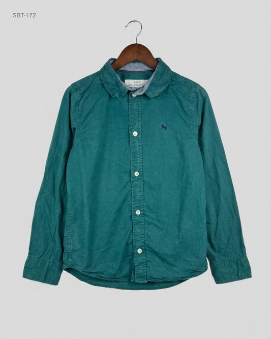 Shop Premium Boys Summer Tops by H&M | Preloved Branded Clothes | Green Cotton | Boys | OTS Thrift Store Peshawar Pakistan