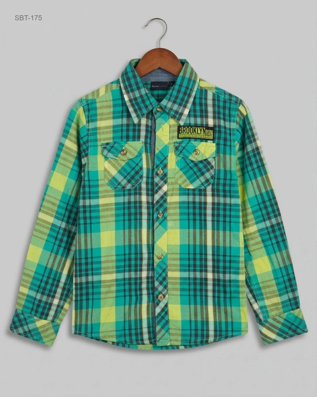UK Imported secondhand Boys Summer Tops - MY WEAR brand, Green Cotton, Premium condition, for Boys - Online Thrift Store Islamabad Pakistan