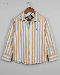H&M (SBT-177) Striped Button-Down Shirt