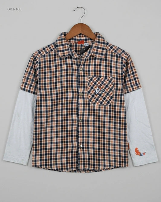 Preloved Premium Boys Summer Tops by SMILY, Multi Cotton for Boys - OTS Thrift Shop Lahore Pakistan