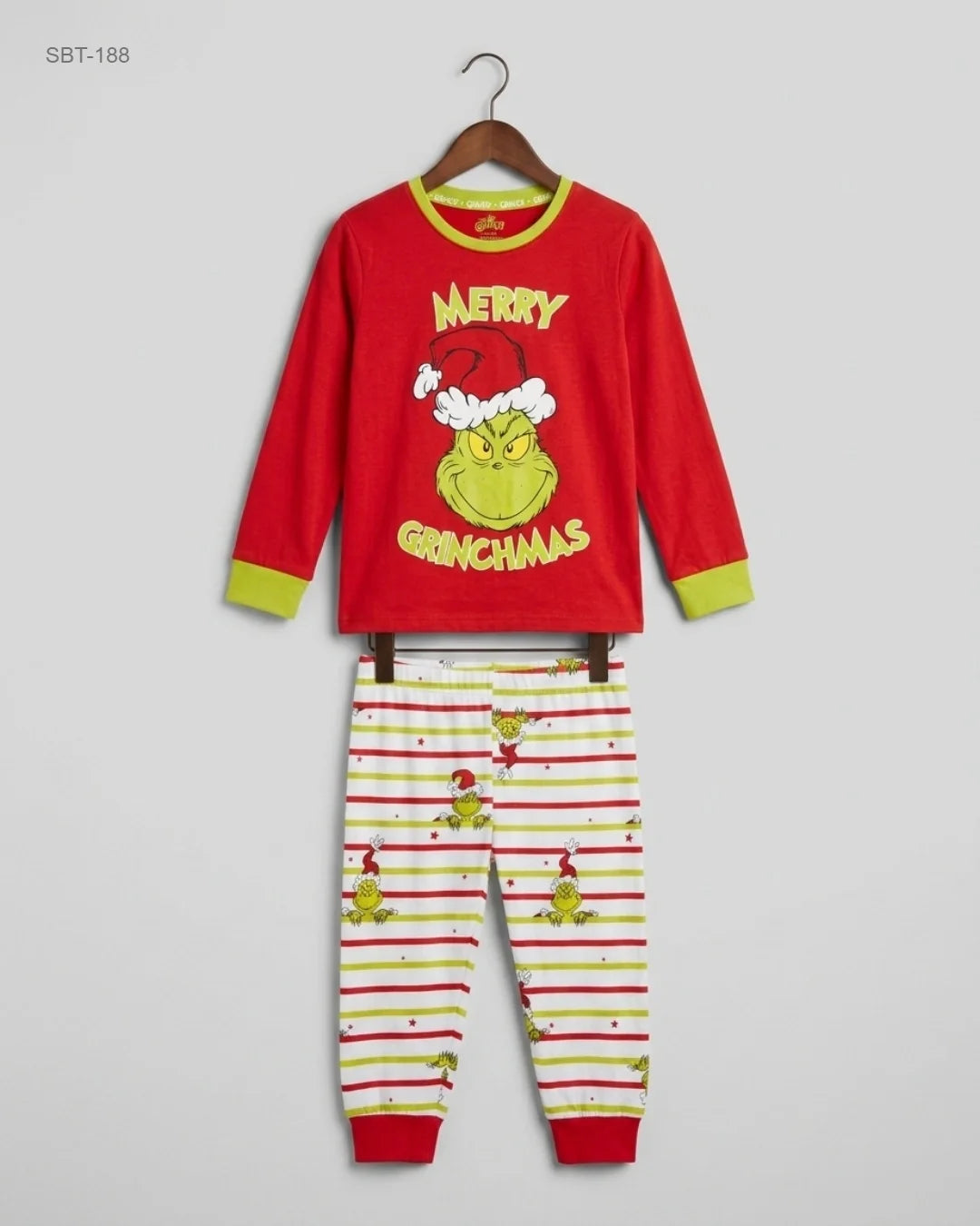 Secondhand Branded Boys Summer Tops by THE GRINCH, Red Cotton fabric, Premium condition, for Boys - Online Thrift Shop Karachi Pakistan