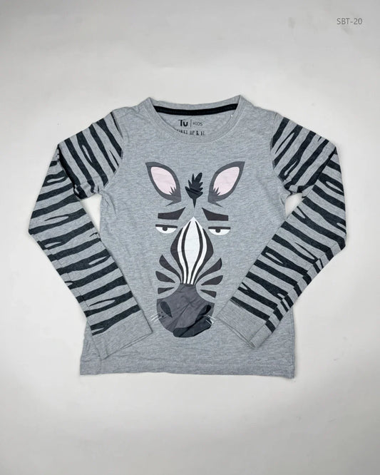 UK Imported secondhand Boys Summer Tops - TU brand, Gray Cotton, Premium condition, for Boys - Online Thrift Store Islamabad Pakistan