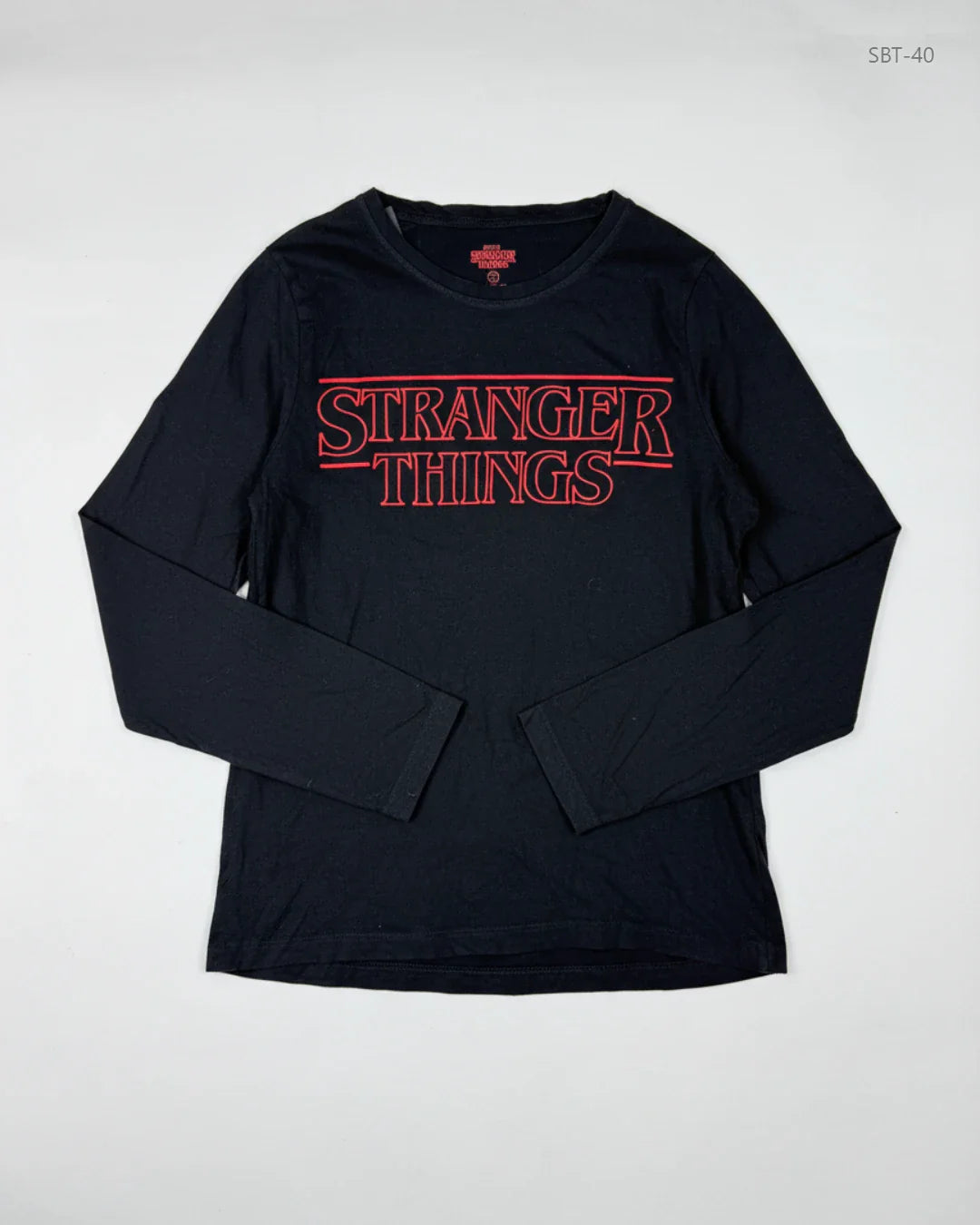 STRANGER THINGS Black Boys Summer Tops (SBT-40)