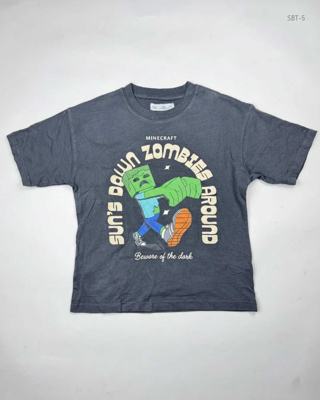 ZARA Gray Boys Summer Tops (SBT-5)