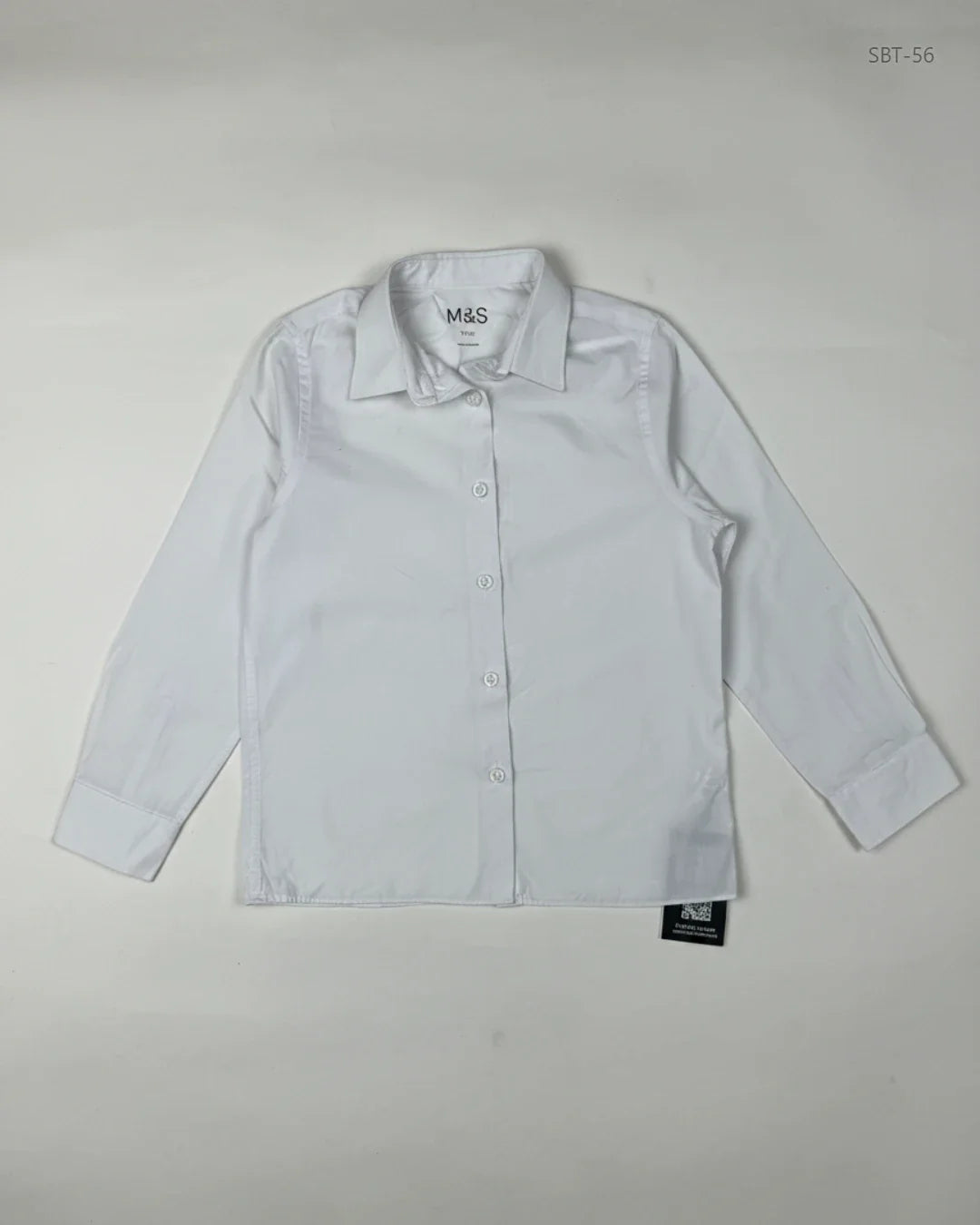 Secondhand Branded Boys Summer Tops by Marks & Spencer, White Cotton fabric, Premium condition, for Boys - Online Thrift Shop Peshawar Pakistan