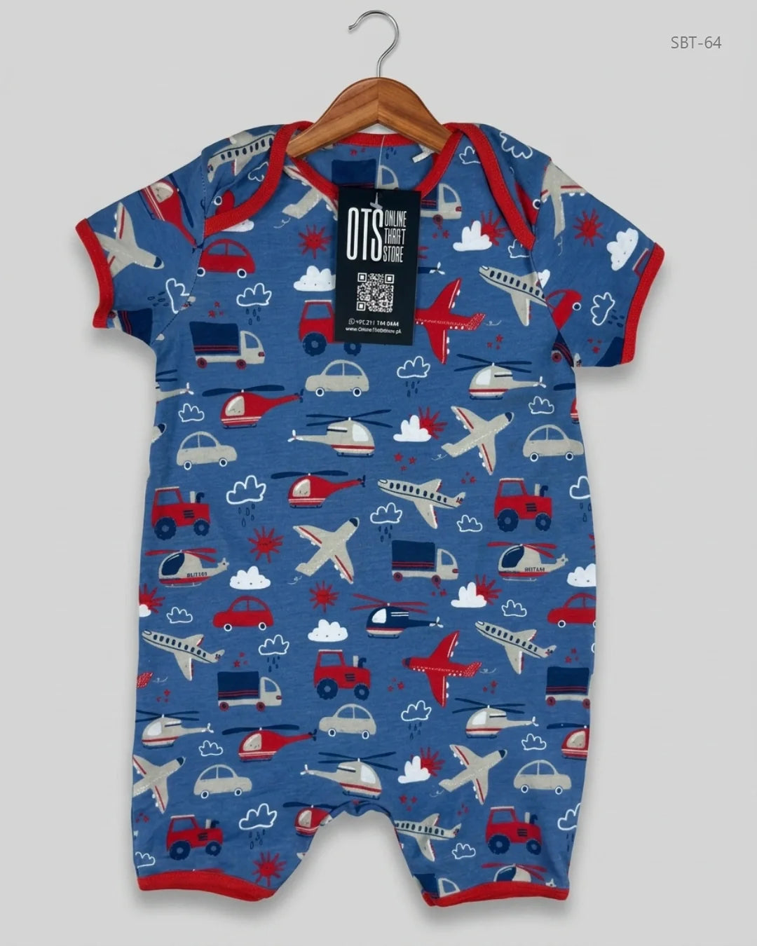 MINI CLUB (SBT-64) Blue Boys Summer Tops