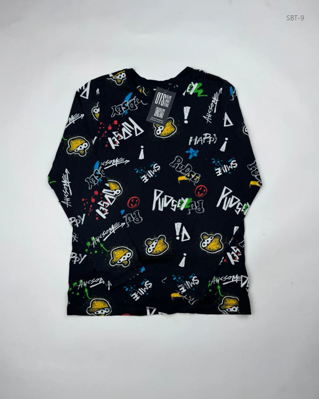 GEORGE Black Boys Summer Tops (SBT-9)