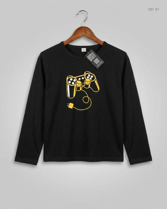 UK Imported secondhand Boys Summer Tops - Shein brand, Black Polyester, Premium condition, for Boys - Online Thrift Store Karachi Pakistan