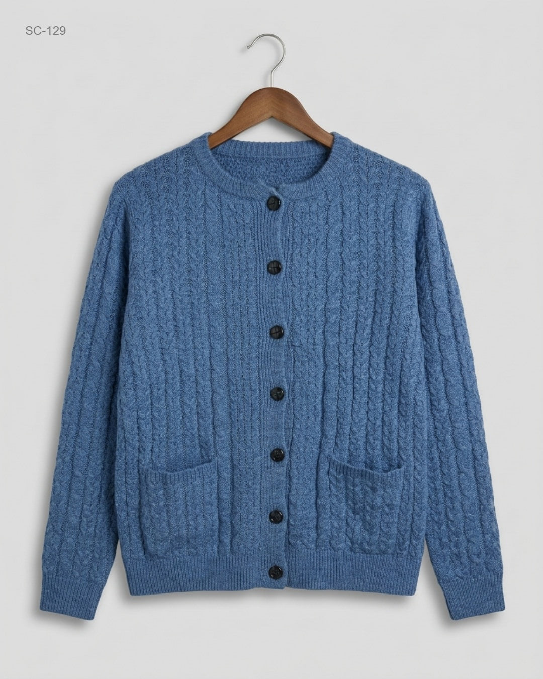 UK Imported secondhand Short Cardigans - Unknown brand, Blue Polyester, Premium condition, for - Online Thrift Store Karachi Pakistan