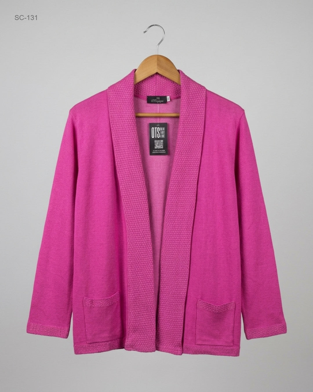 UK Imported secondhand Short Cardigans - Monique brand, Pink Acrylic, Premium condition, for - Online Thrift Store Peshawar Pakistan