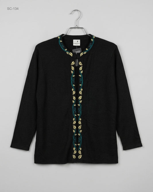 Premium Condition Short Cardigans | Preloved EASTEX | Black Acrylic | Thrift Shop for Peshawar Pakistan | OTS