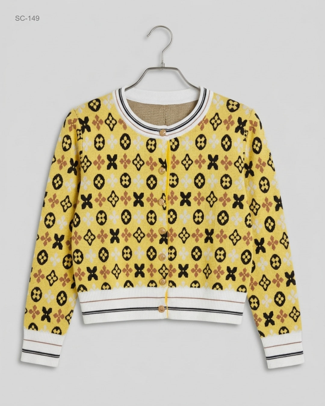 UK Imported secondhand Short Cardigans - CUT LABEL brand, Yellow Polyester, Premium condition, for - Online Thrift Store Islamabad Pakistan