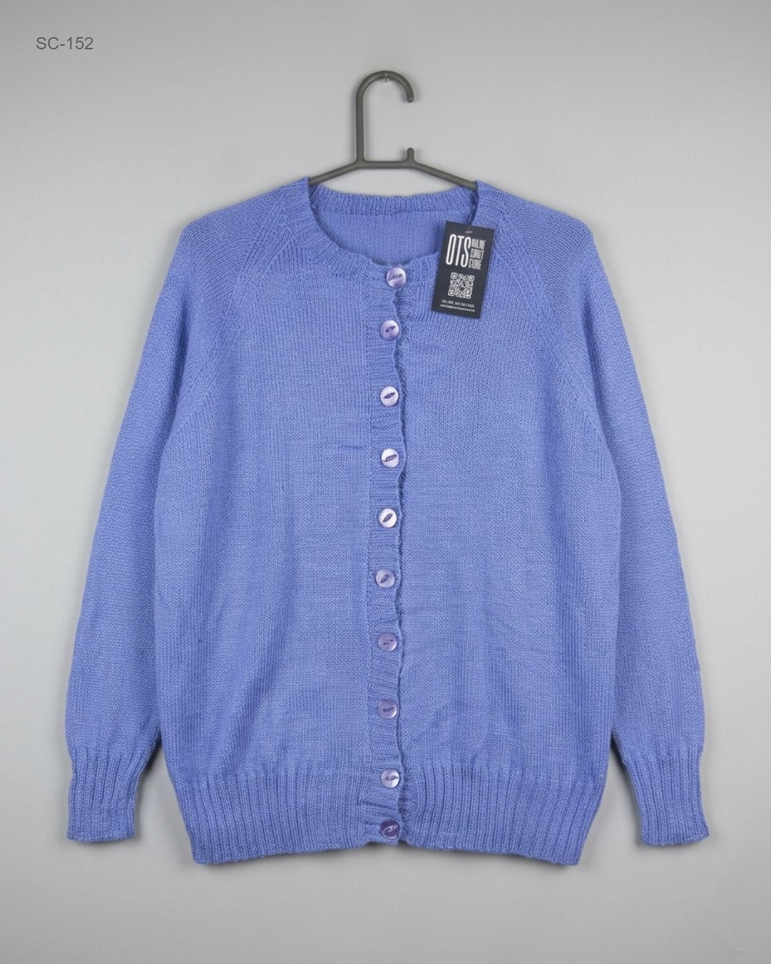 Premium Condition Short Cardigans | Preloved CUT LABEL | Purple Polyester | Thrift Shop for Lahore Pakistan | OTS