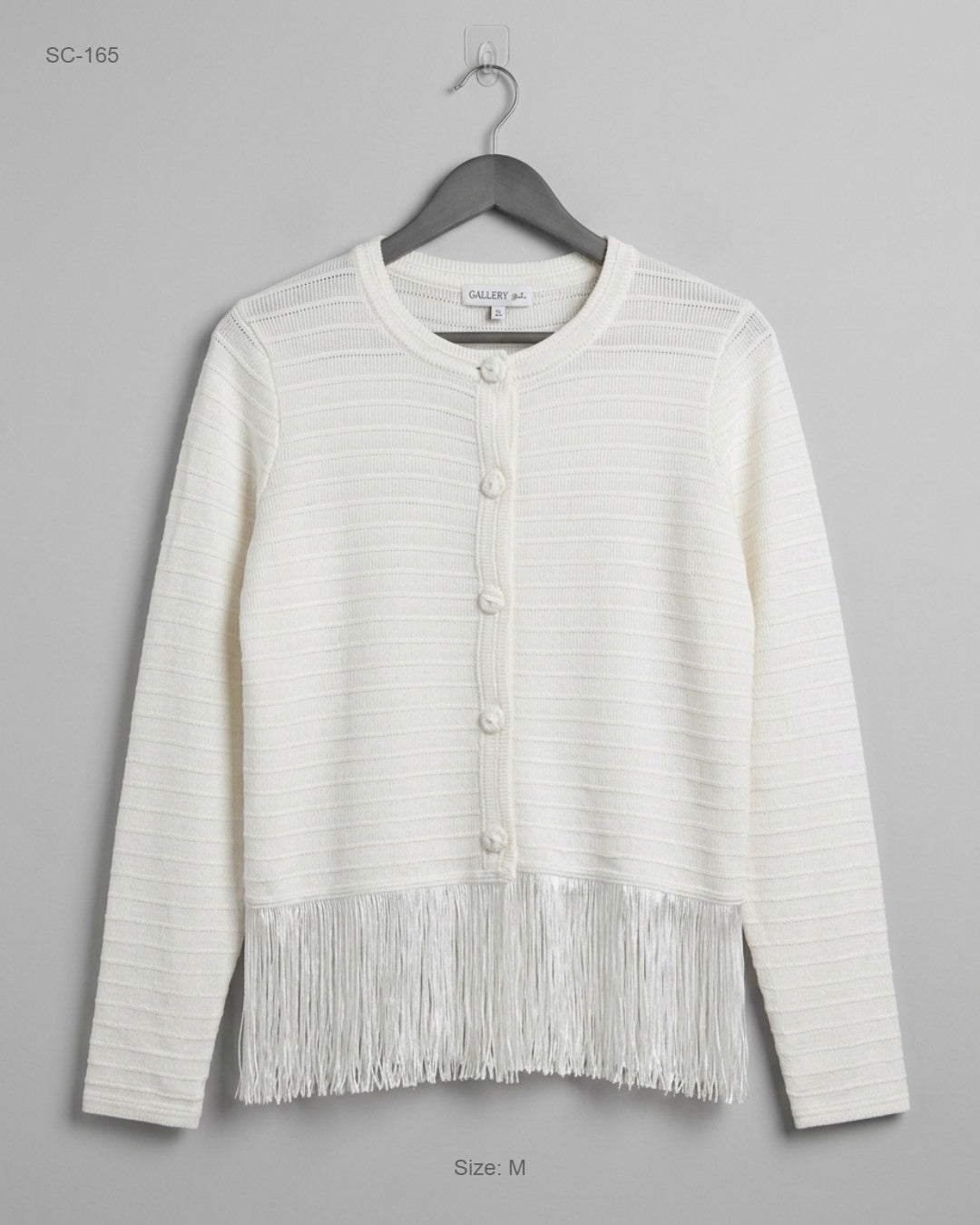 UK Imported secondhand Short Cardigans - GALLERY brand, White Viscose, Excellent condition, for - Online Thrift Store Peshawar Pakistan