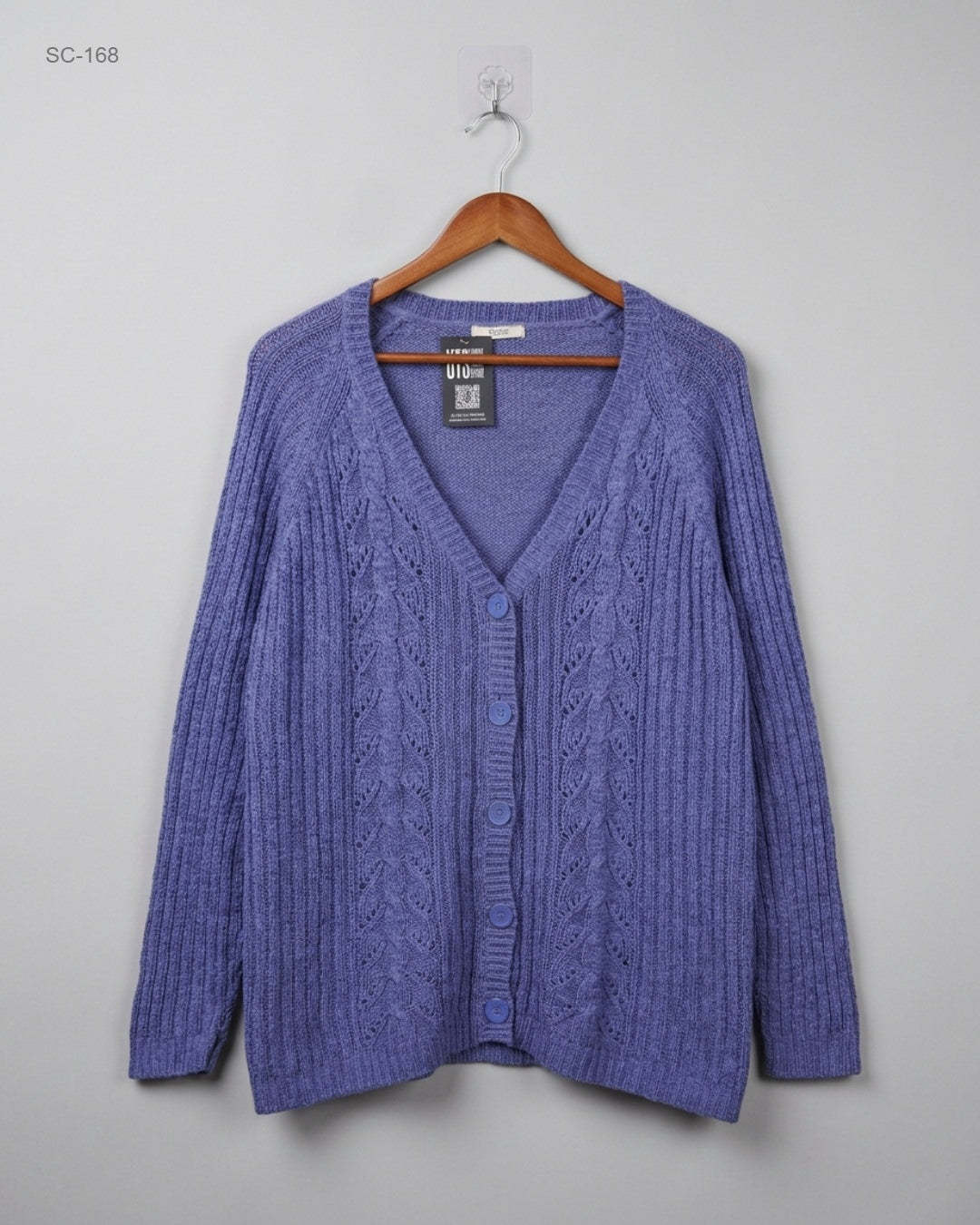 Shop Premium Short Cardigans by Marks & Spencer | Preloved Branded Clothes | Purple Acrylic | | OTS Thrift Store Islamabad Pakistan