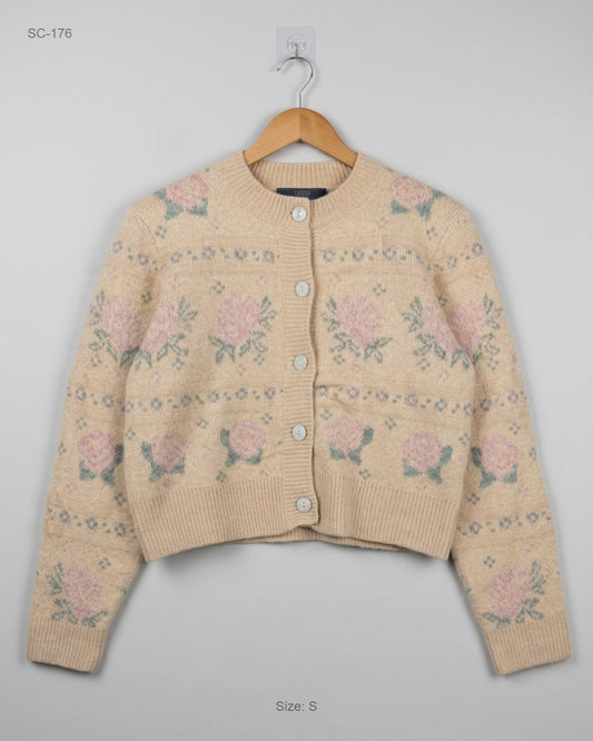 Premium Condition Short Cardigans | Preloved Primark | Beige Acrylic | Thrift Shop for Islamabad Pakistan | OTS