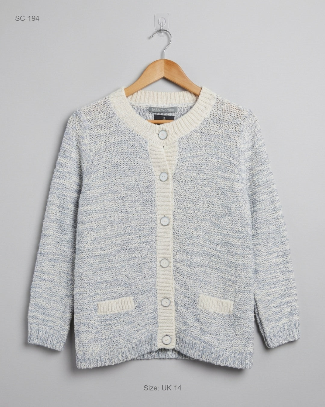 Short Cardigans | Marks & Spencer | Preloved Branded | OffWhite Wool | Premium | OTS Thrift Store Lahore Pakistan