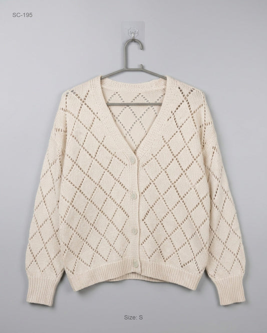 Short Cardigans | Primark | Preloved Branded | Beige Cotton | Premium | OTS Thrift Store Lahore Pakistan
