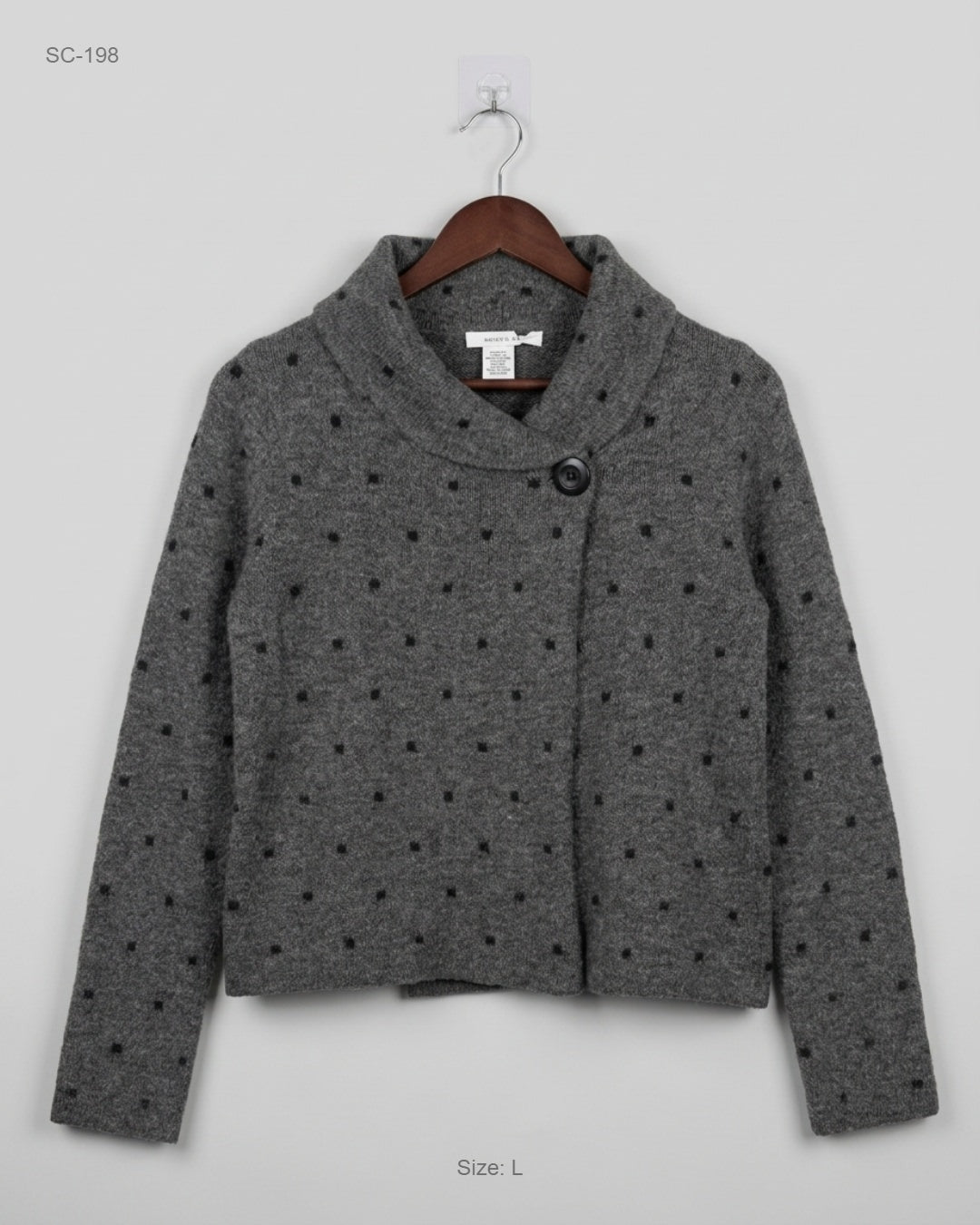 Premium Condition Short Cardigans | Preloved Max Studio | Gray Acrylic | Thrift Shop for Islamabad Pakistan | OTS