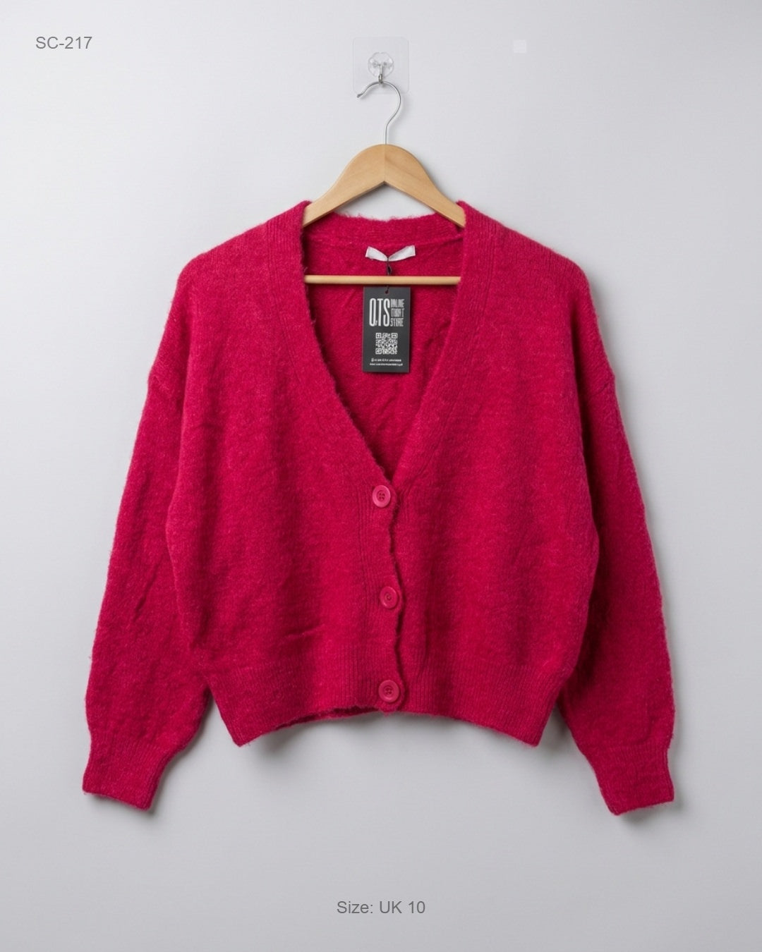 Short Cardigans | George | Preloved Branded | Pink Acrylic | Premium | OTS Thrift Store Lahore Pakistan