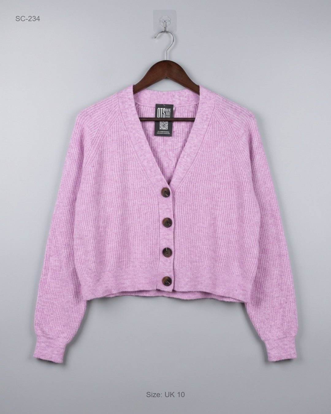 Secondhand Branded Short Cardigans by Anko, Pink Polyester fabric, Premium condition, for Women - Online Thrift Shop Lahore Pakistan