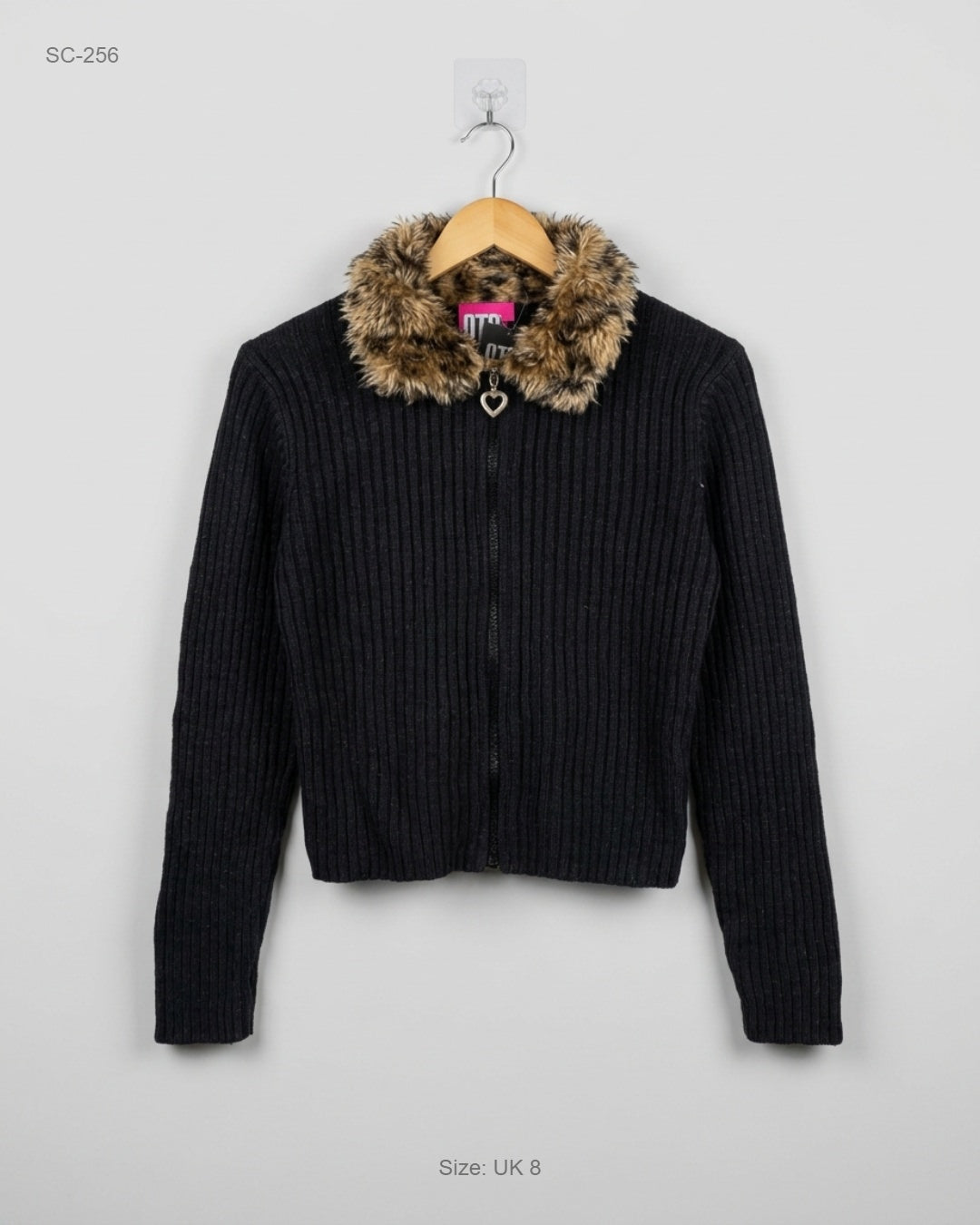 Secondhand Branded Short Cardigans by THALIA SODI, Black Acrylic fabric, Premium condition, for Women - Online Thrift Shop Karachi Pakistan