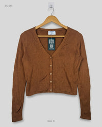 Old Navy (SC-285) Cropped Ribbed Cardigan