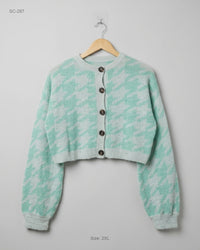 WILD FABLE (SC-287) Cropped Knit Cardigan