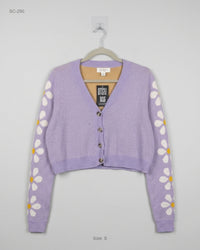 CUT LABEL (SC-290) Cropped Knit Cardigan