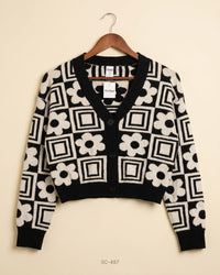 Anko (SC-487) Cropped Cardigan