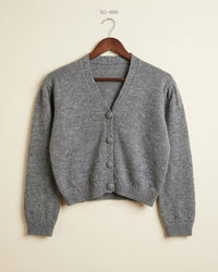 Cut Label (SC-499) Cropped Knit Cardigan