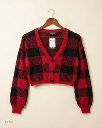 WILD FABLE (SC-530) Cropped Cardigan
