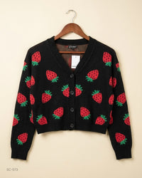 Art Classic (SC-573) Cropped Cardigan