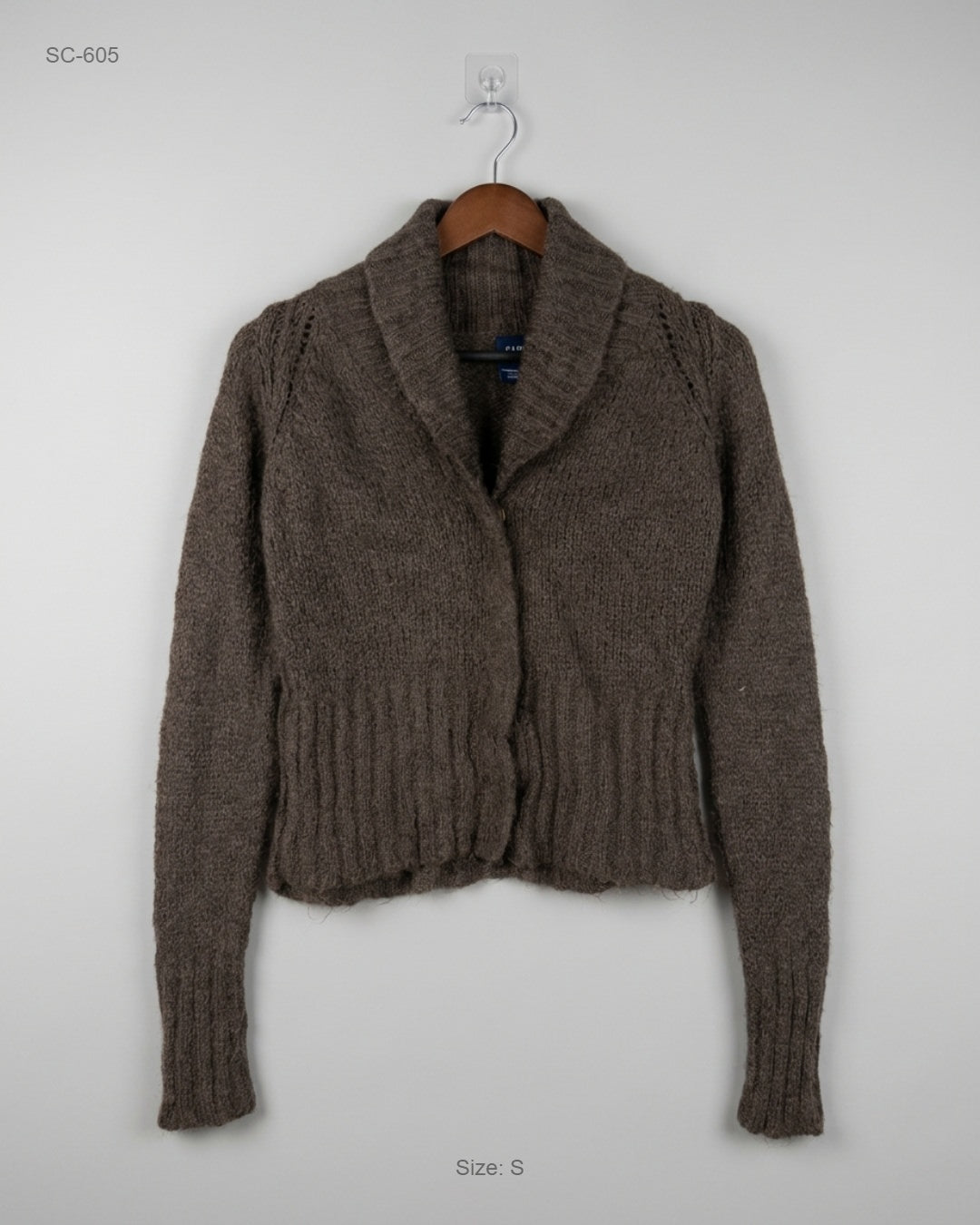 GAP (SC-605) Shawl Collar Knit Cardigan