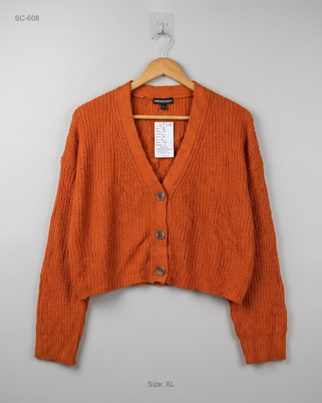 Streetwear Society (SC-608) Cropped Knit Cardigan