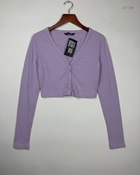 SHEIN Mauve Summer Crop Tops (SCT-108)