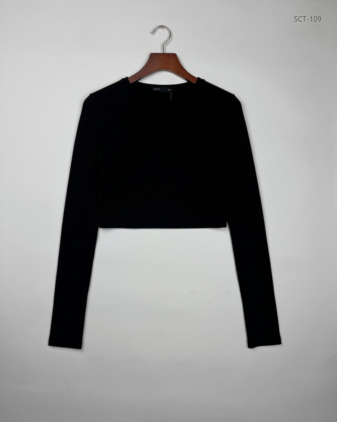 PRETTYLITTLETHING Black Summer Crop Tops (SCT-109)